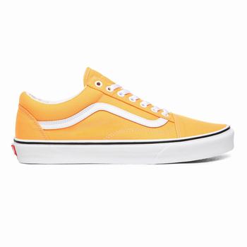 Férfi Vans Neon Old Skool Tornacipő VA1904238 Narancssárga/Fehér